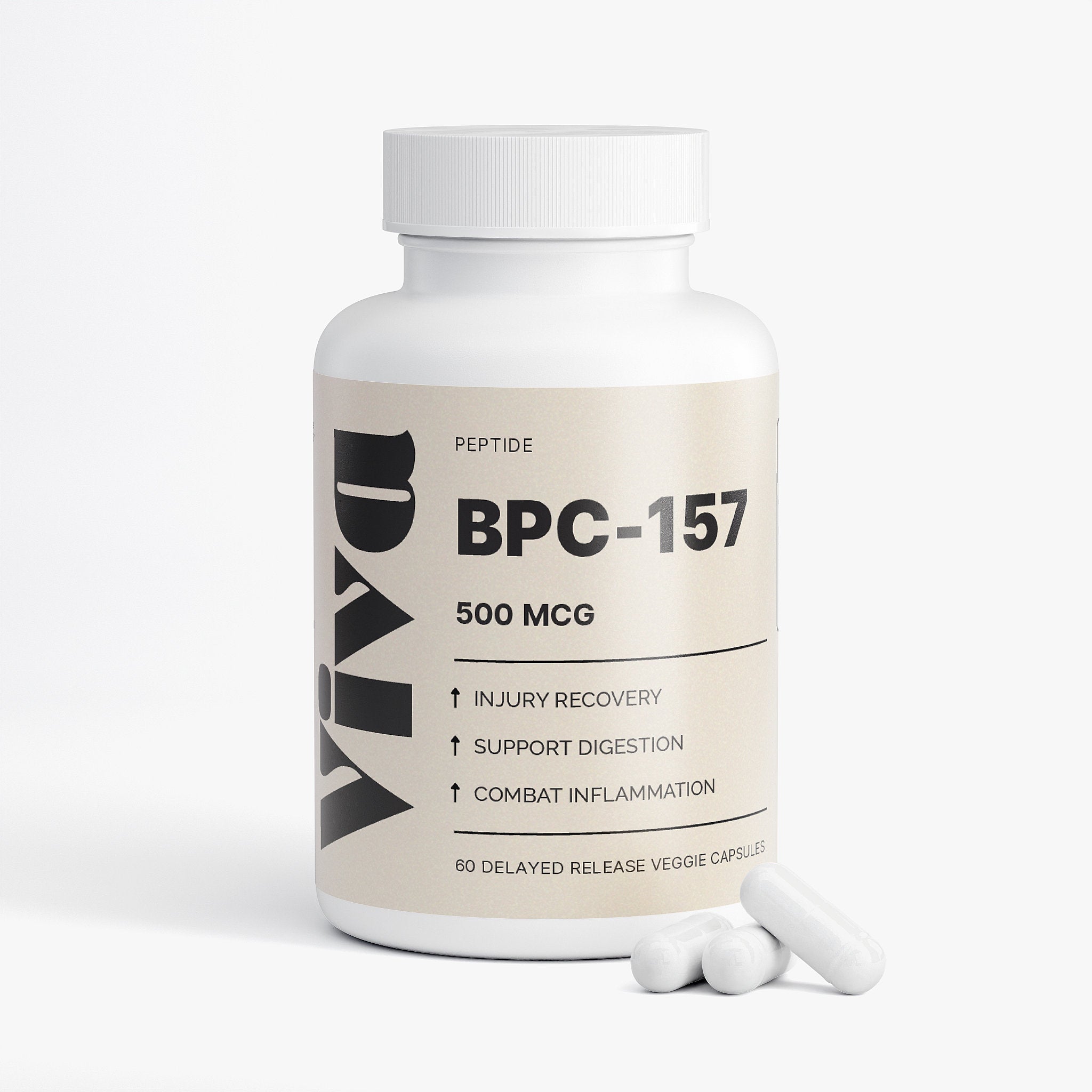 BPC-157 500mcg | Extended Release | 60 Oral Capsules
